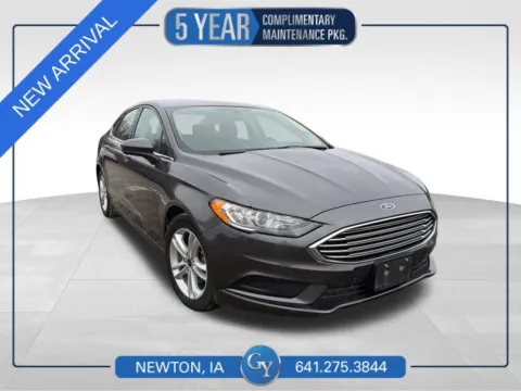 Gray 2018 Ford Fusion SE for sale in Newton, IA