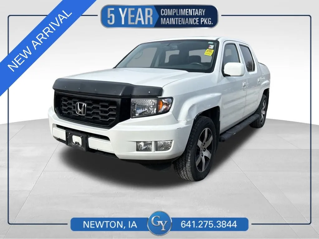 White 2014 Honda Ridgeline SE for sale in Newton, IA