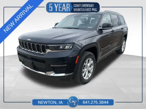 Blue 2023 Jeep Grand Cherokee L Limited for sale in Newton, IA