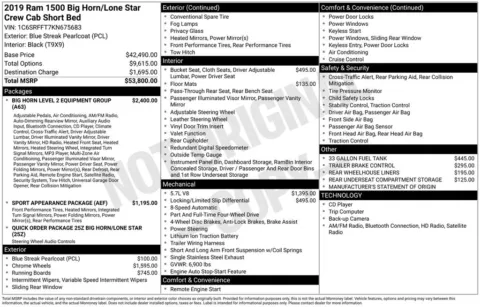 Photos of 2019 Ram 1500 Big Horn/Lone Star for sale in Newton, IA at Gregg Young Chevrolet Newton