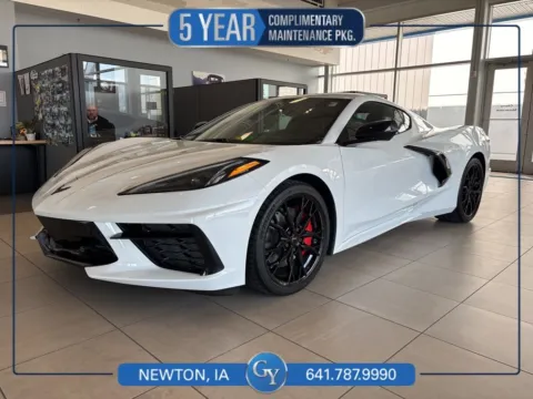 White 2026 Chevrolet Corvette Stingray for sale in Newton, IA