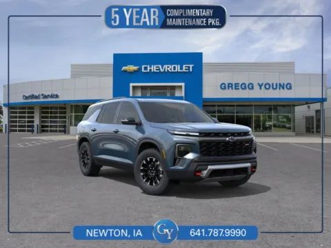 Blue 2026 Chevrolet Traverse Z71 for sale in Newton, IA