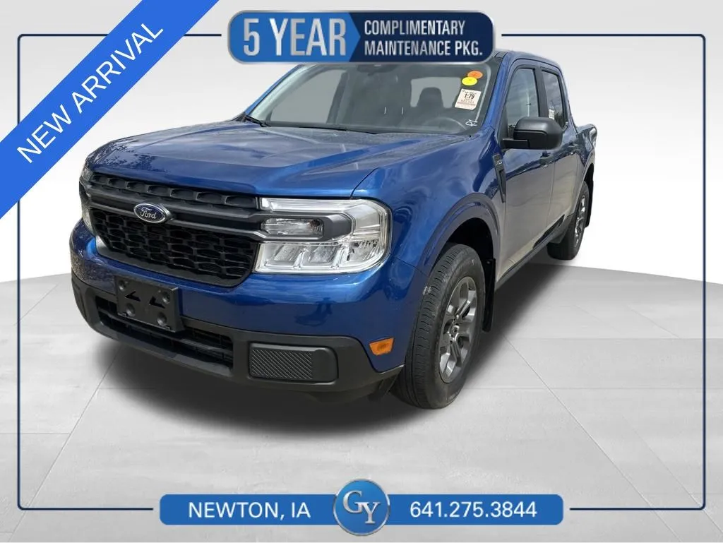 Blue 2024 Ford Maverick XLT for sale in Newton, IA