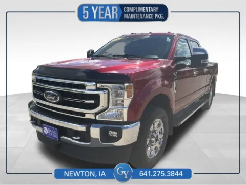 Red 2020 Ford F-350SD Lariat for sale in Newton, IA
