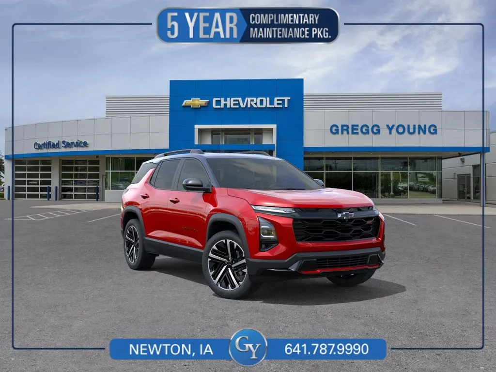 Red 2027 Chevrolet Equinox RS for sale in Newton, IA