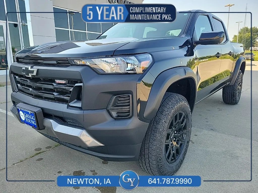 Black 2026 Chevrolet Colorado Trail Boss for sale in Newton, IA