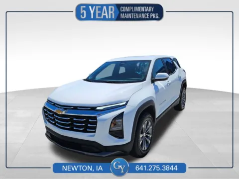 White 2026 Chevrolet Equinox LT for sale in Newton, IA