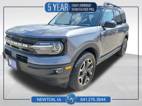 Gray 2024 Ford Bronco Sport Outer Banks for sale in Newton, IA