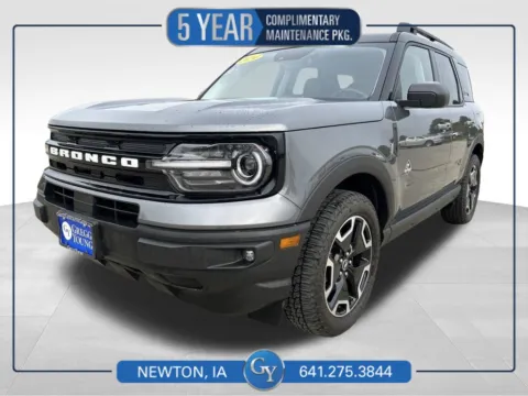 Gray 2024 Ford Bronco Sport Outer Banks for sale in Newton, IA