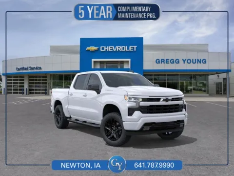 White 2026 Chevrolet Silverado 1500 RST for sale in Newton, IA
