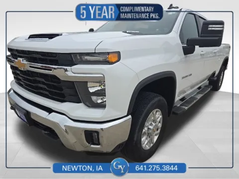White 2024 Chevrolet Silverado 3500 HD LT for sale in Newton, IA