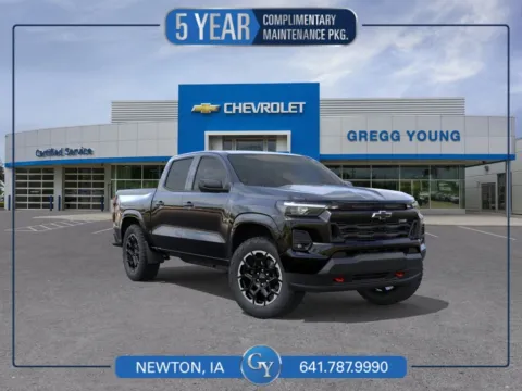 Black 2026 Chevrolet Colorado Z71 for sale in Newton, IA