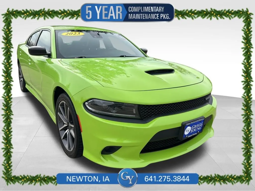 Green 2023 Dodge Charger GT for sale in Newton, IA