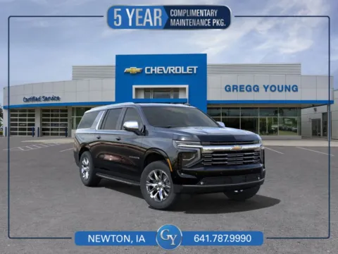 Black 2025 Chevrolet Suburban Premier for sale in Newton, IA