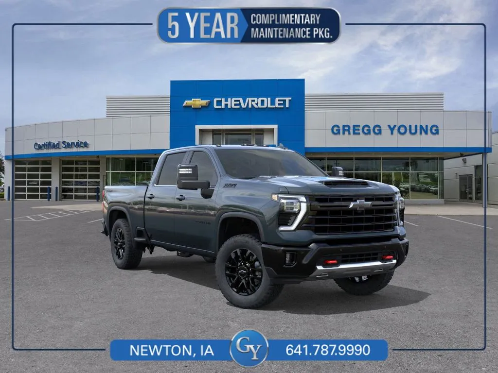Gray 2025 Chevrolet Silverado 2500HD LTZ for sale in Newton, IA