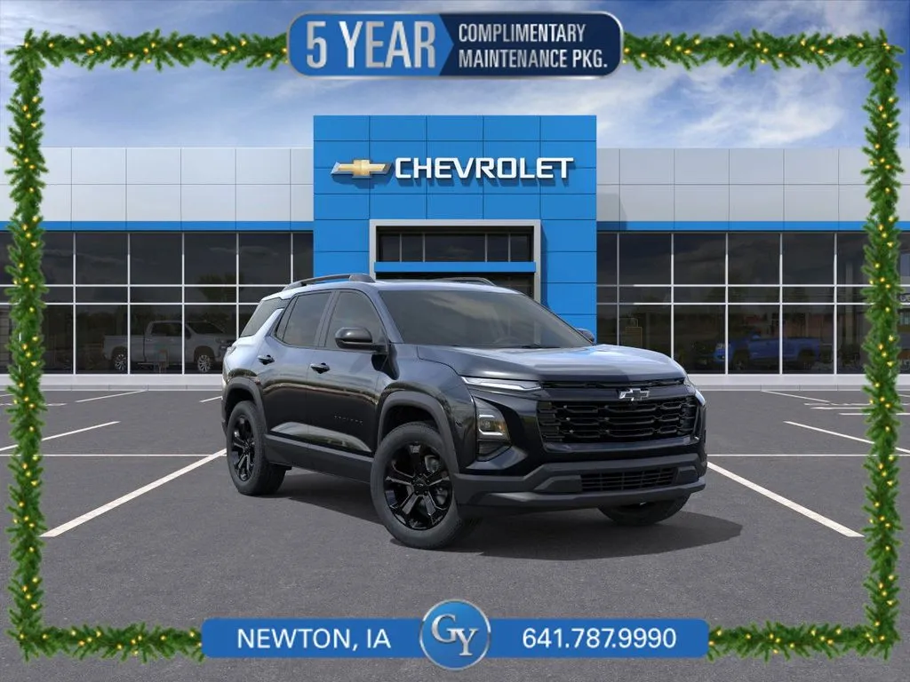 Black 2026 Chevrolet Equinox LT for sale in Newton, IA