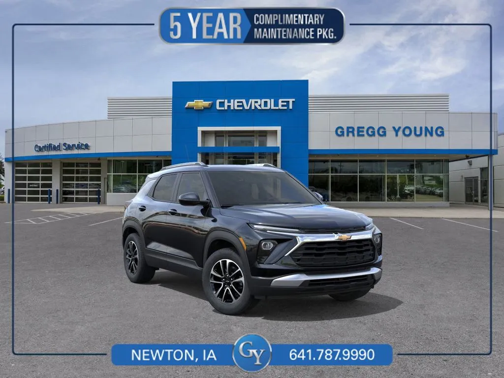 Black 2026 Chevrolet TrailBlazer LT for sale in Newton, IA