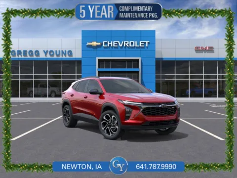 Red 2026 Chevrolet Trax 2RS for sale in Newton, IA