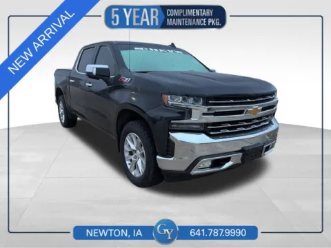 Black 2022 Chevrolet Silverado 1500 LTD LTZ for sale in Newton, IA