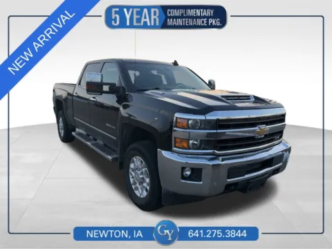 Black 2019 Chevrolet Silverado 2500HD LTZ for sale in Newton, IA