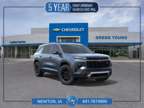 Blue 2026 Chevrolet Traverse Z71 for sale in Newton, IA