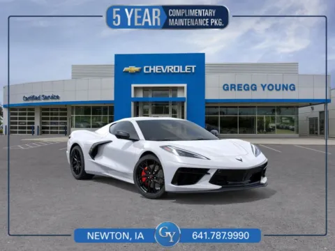 White 2026 Chevrolet Corvette Stingray for sale in Newton, IA