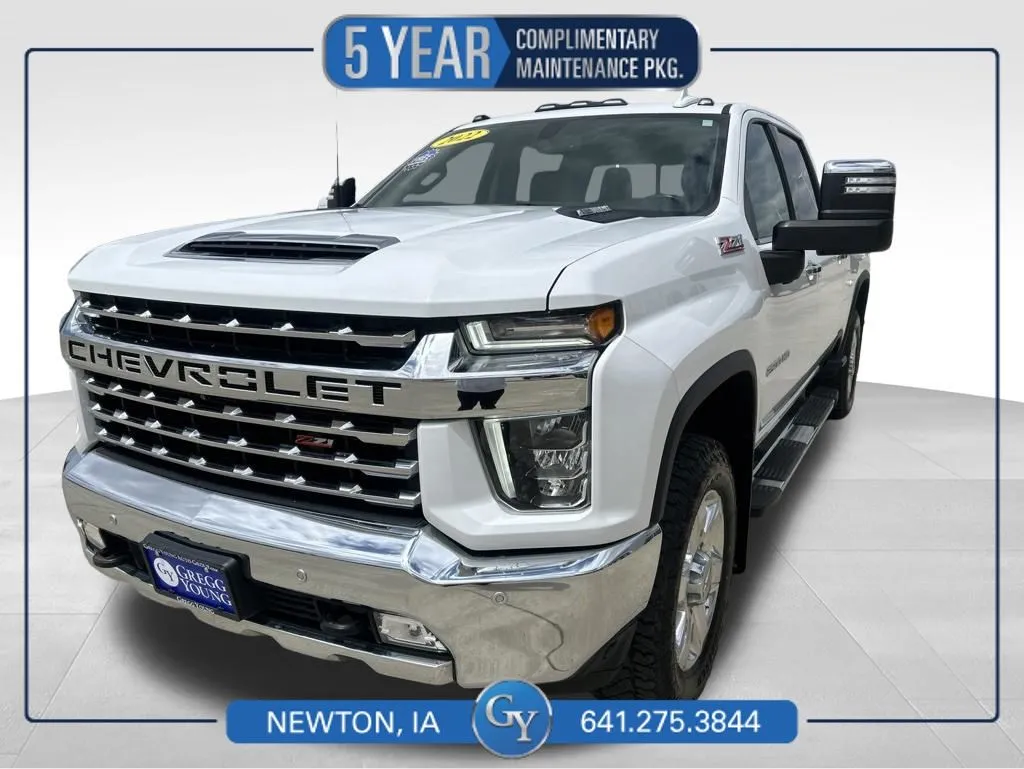 White 2022 Chevrolet Silverado 2500HD LTZ for sale in Newton, IA