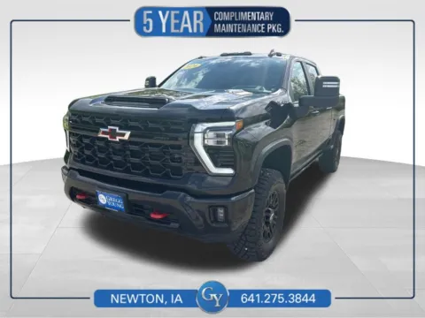 Black 2024 Chevrolet Silverado 2500HD ZR2 for sale in Newton, IA