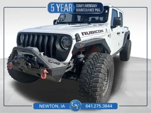 White 2020 Jeep Gladiator Rubicon for sale in Newton, IA