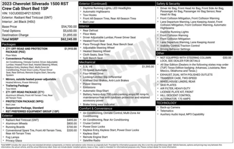 Photos of 2023 Chevrolet Silverado 1500 RST for sale in Newton, IA at Gregg Young Chevrolet Newton