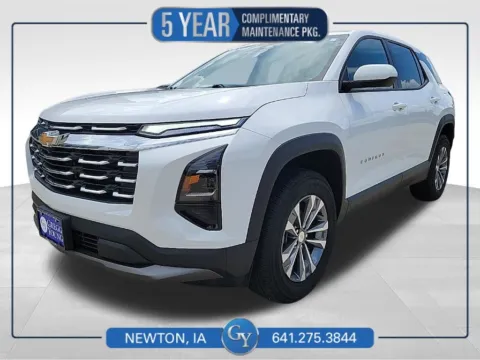 White 2026 Chevrolet Equinox LT for sale in Newton, IA