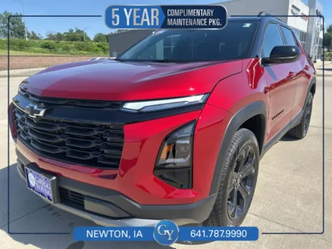 Red 2026 Chevrolet Equinox LT for sale in Newton, IA
