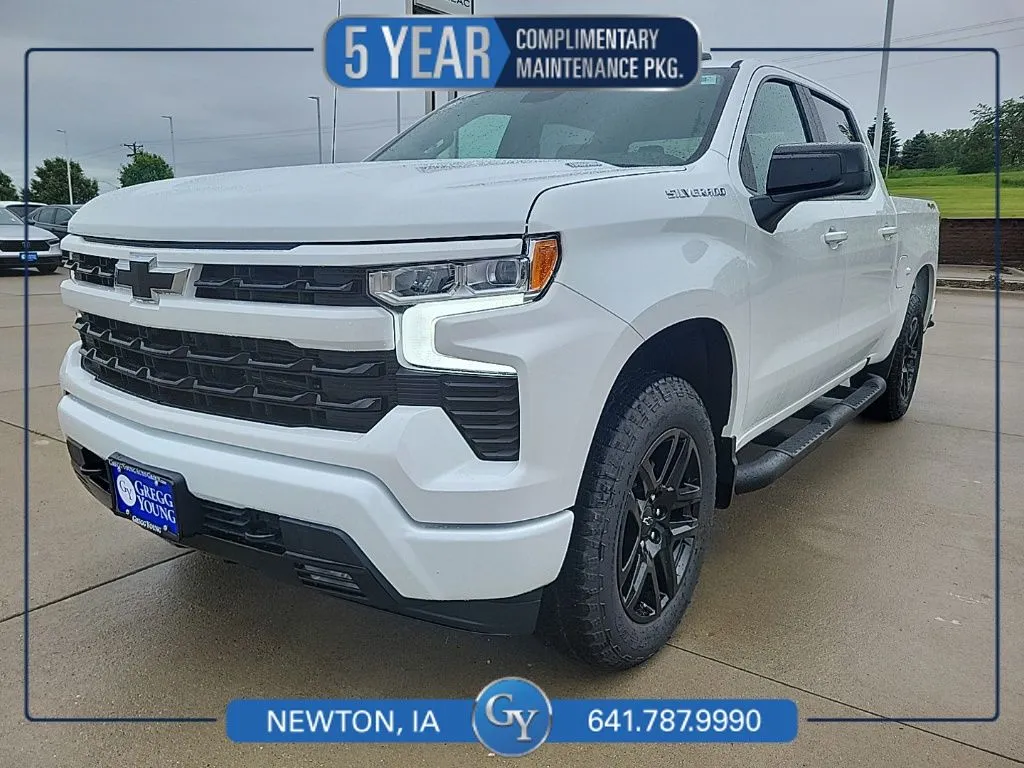 White 2026 Chevrolet Silverado 1500 RST for sale in Newton, IA