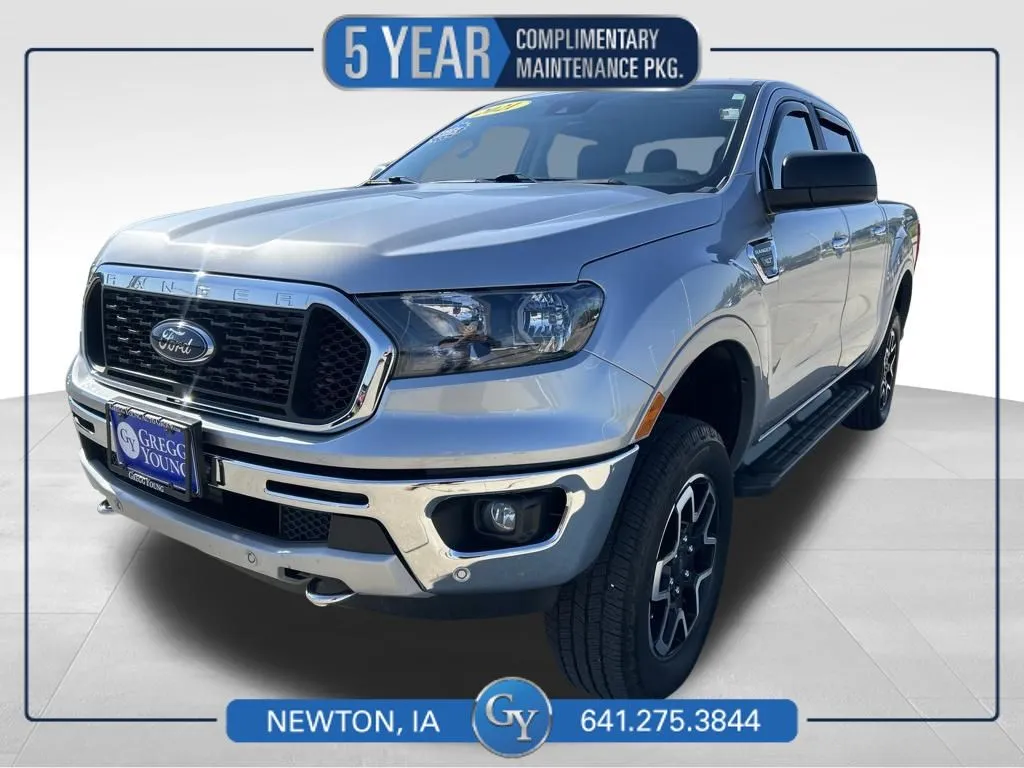 Silver 2021 Ford Ranger XLT for sale in Newton, IA