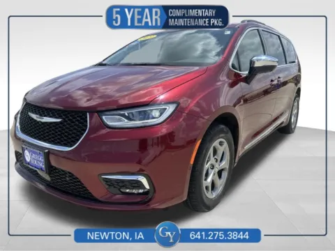 Red 2023 Chrysler Pacifica Limited for sale in Newton, IA