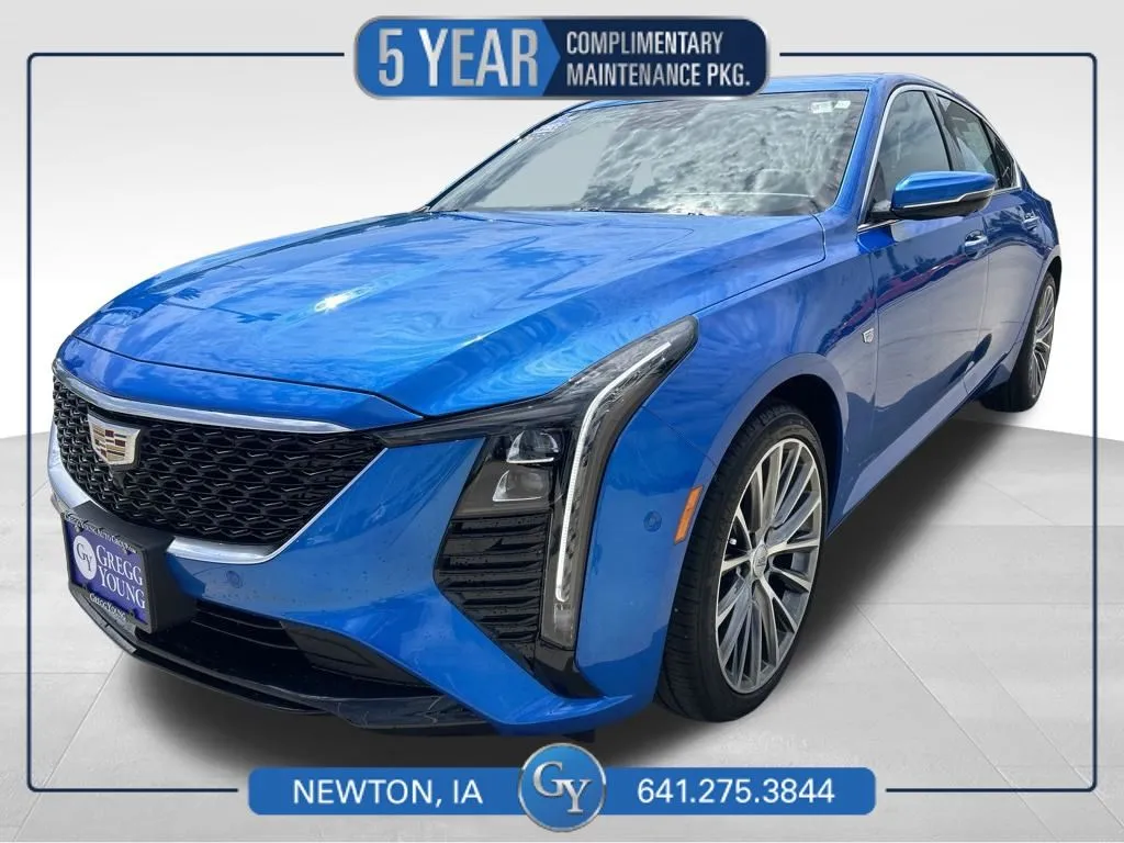 Blue 2026 Cadillac CT5 Premium Luxury for sale in Newton, IA