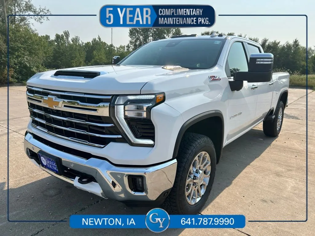 White 2026 Chevrolet Silverado 2500 HD LTZ for sale in Newton, IA