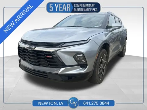 Gray 2024 Chevrolet Blazer RS for sale in Newton, IA