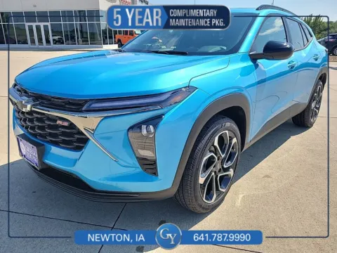 Blue 2026 Chevrolet Trax 2RS for sale in Newton, IA