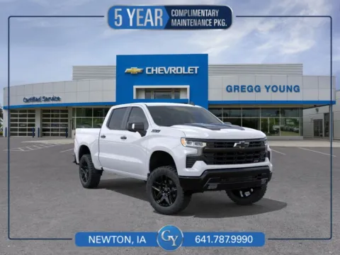 White 2026 Chevrolet Silverado 1500 LT Trail Boss for sale in Newton, IA