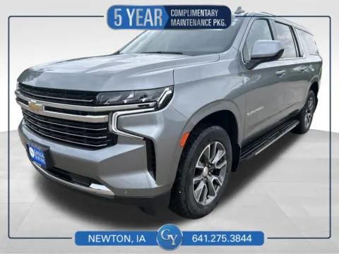 Gray 2023 Chevrolet Suburban LT for sale in Newton, IA