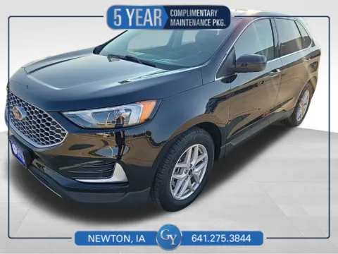 Black 2024 Ford Edge SEL for sale in Newton, IA