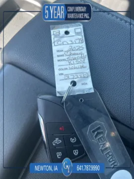 White 2025 Chevrolet Silverado 1500 LT for sale in Newton, IA