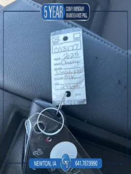 Black 2025 Chevrolet Silverado 1500 LT for sale in Newton, IA