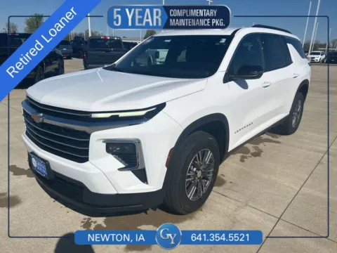 White 2026 Chevrolet Traverse LT for sale in Newton, IA