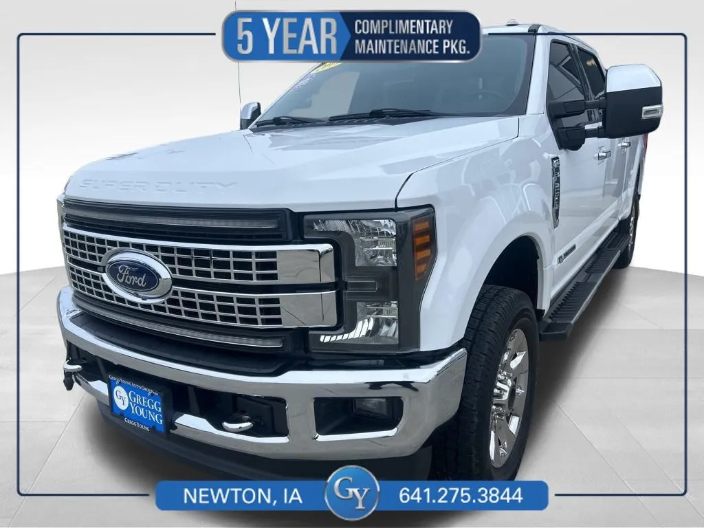 White 2019 Ford F-250SD Lariat for sale in Newton, IA