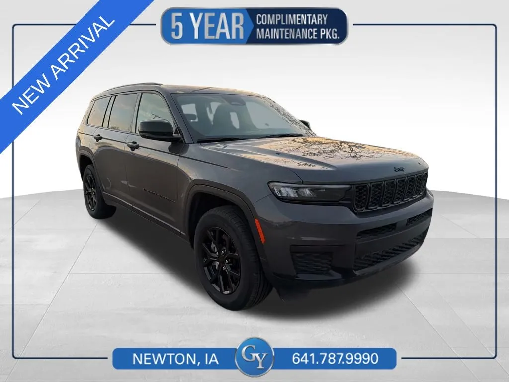 Gray 2024 Jeep Grand Cherokee L Altitude for sale in Newton, IA