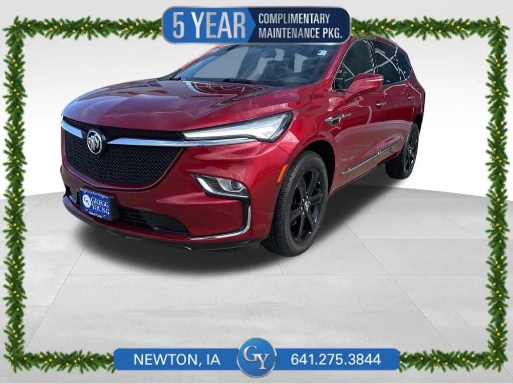 Red 2023 Buick Enclave Essence for sale in Newton, IA
