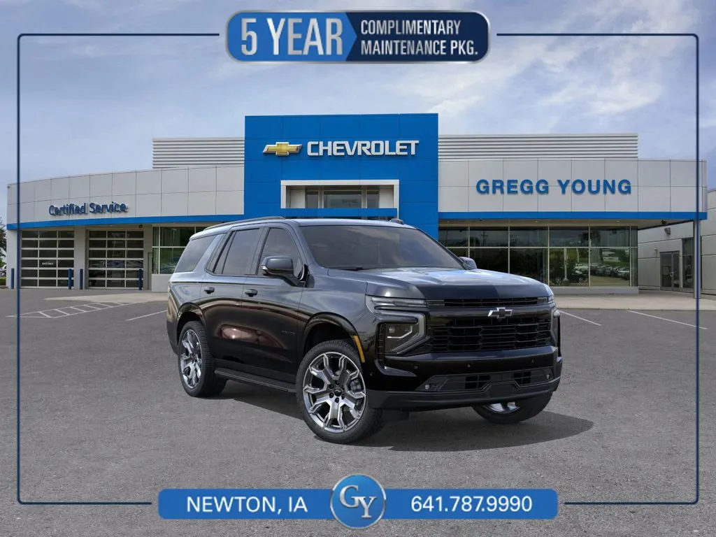 Black 2026 Chevrolet Tahoe RST for sale in Newton, IA
