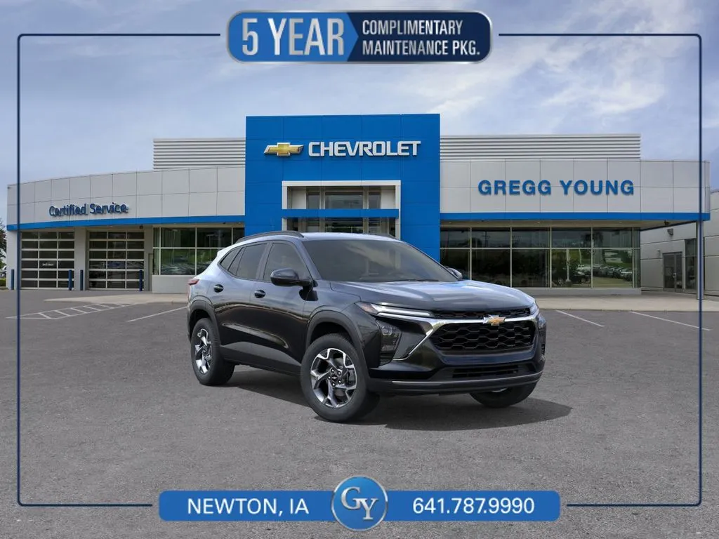 Black 2026 Chevrolet Trax LT for sale in Newton, IA